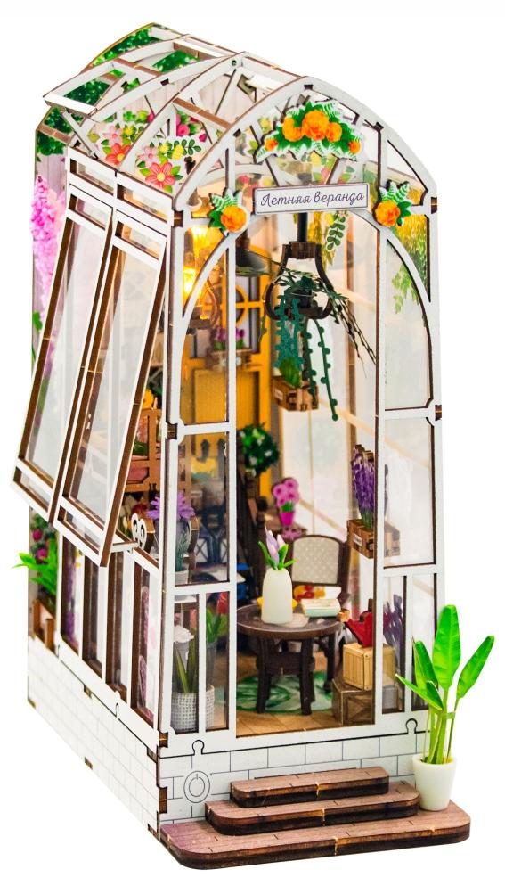 Румбокс книжный, интерьерный конструктор MiniHouse Летняя веранда
