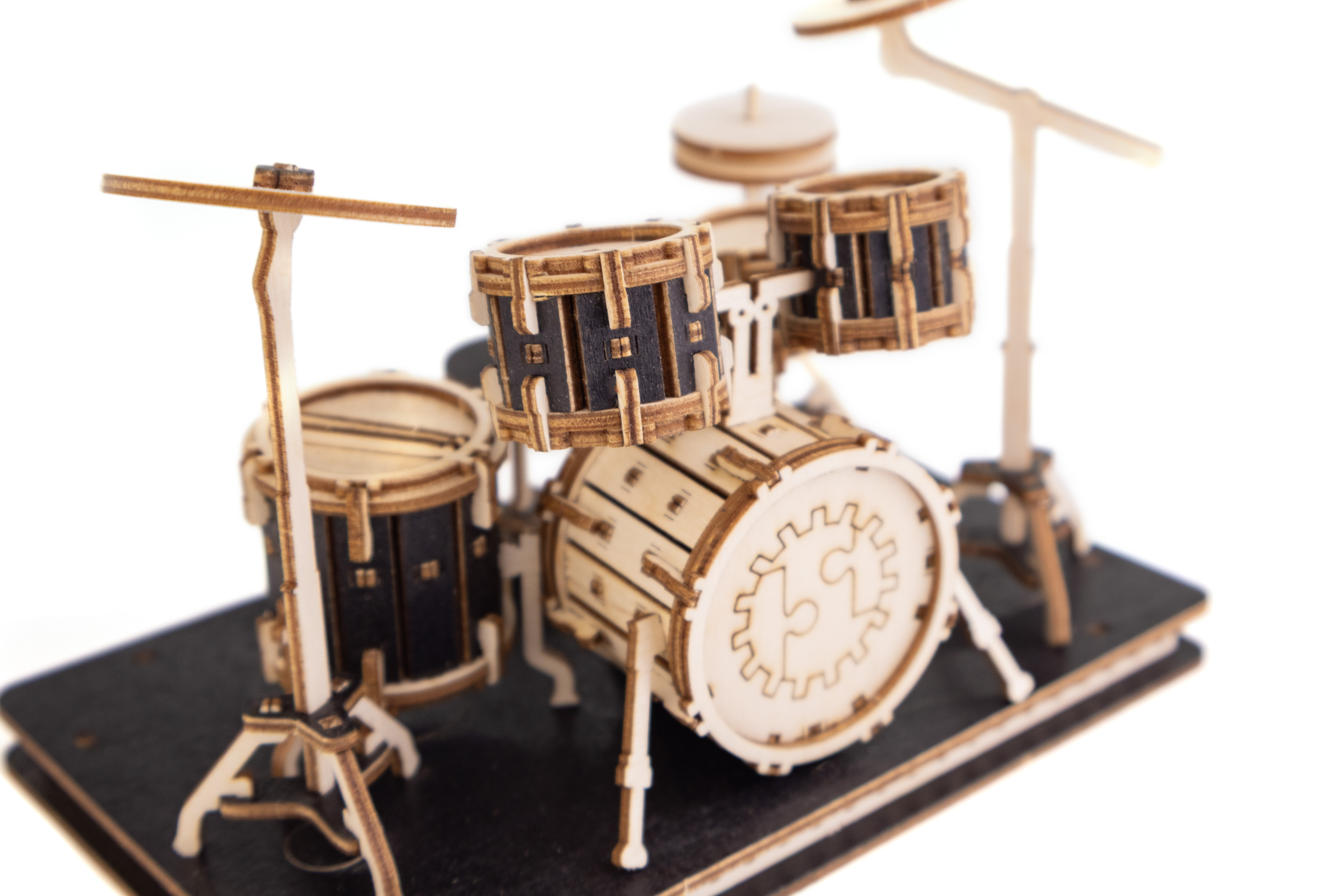 Купить Деревянный конструктор EWA Барабаны оптом