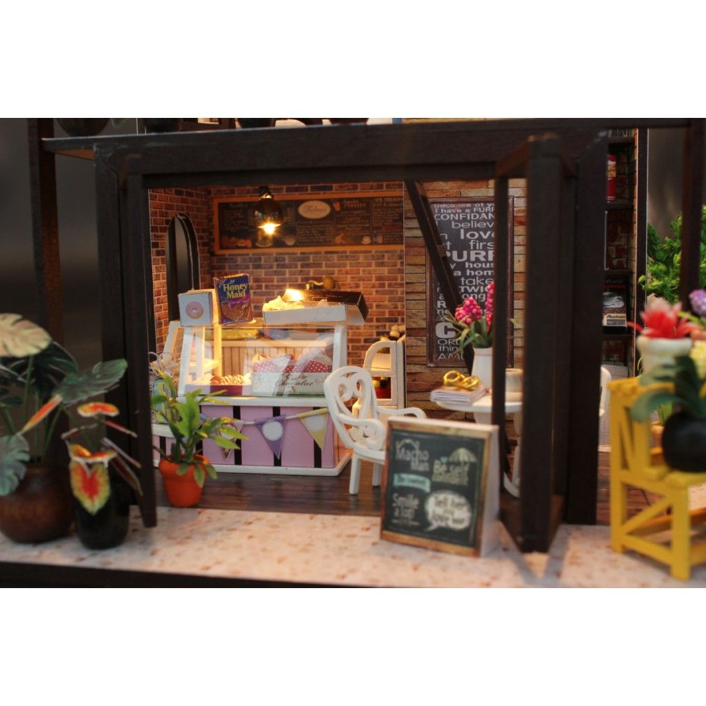 Купить Румбокс, интерьерный конструктор MiniHouse "COFFEE HOUSE"  оптом