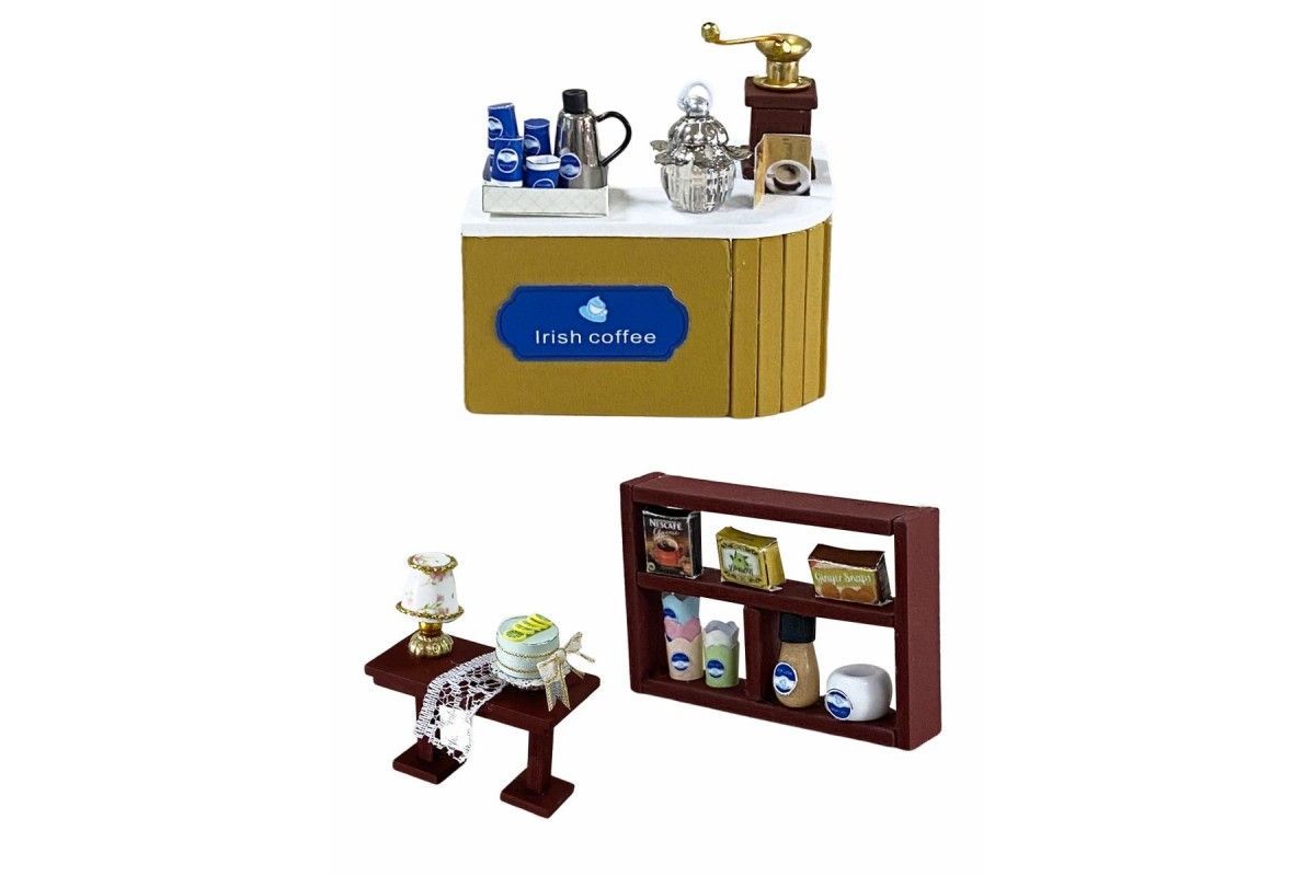 Купить Румбокс, интерьерный конструктор MiniHouse Серия: Известные кафе мира "Caffe Greco" оптом