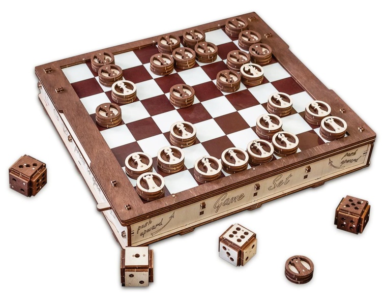 Купить Конструктор деревянный 3D EWA Gameset Игровой набор оптом
