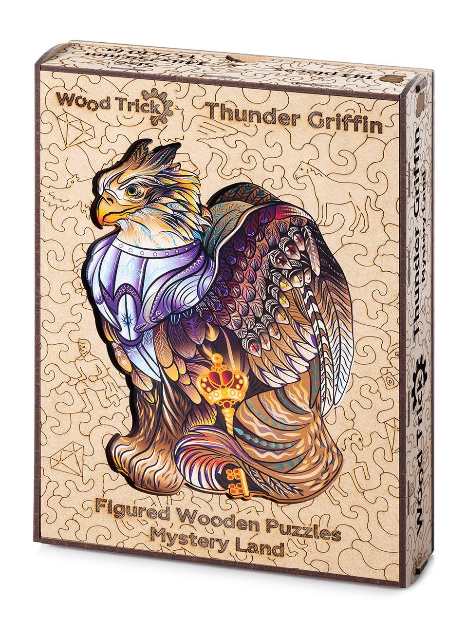 Купить Деревянный пазл Wood Trick Громовой Грифон (35x26 см) оптом