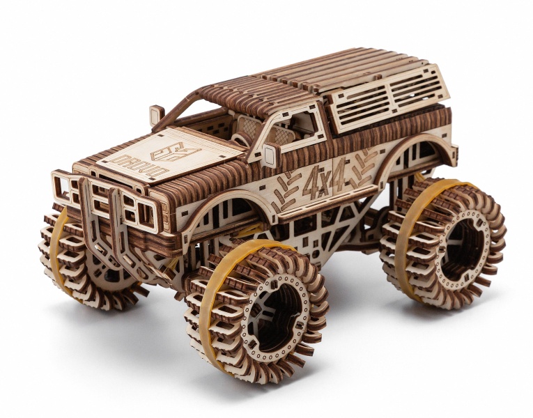 Купить Механическая сборная модель DROVO Джип БигФут 4x4 оптом