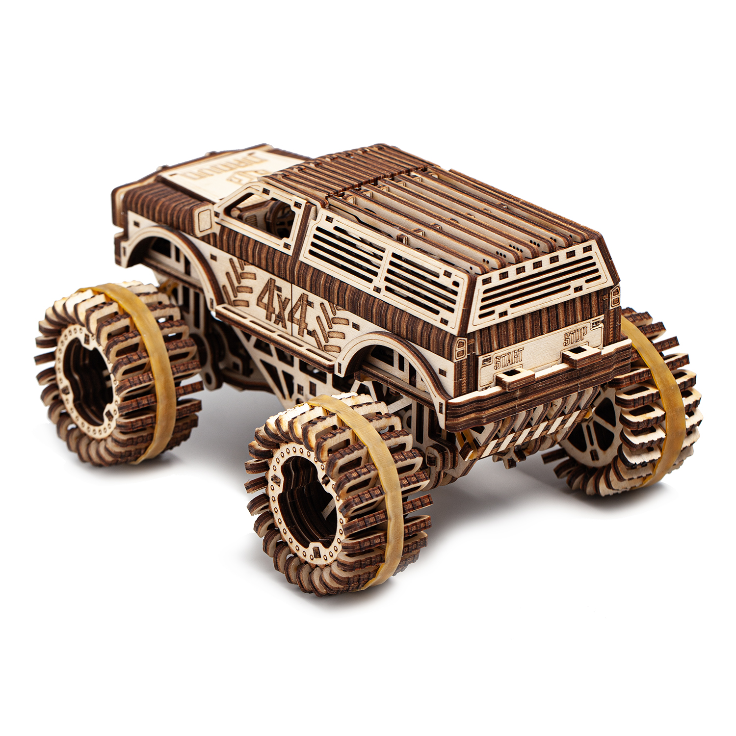 Купить Механическая сборная модель DROVO Джип БигФут 4x4 оптом