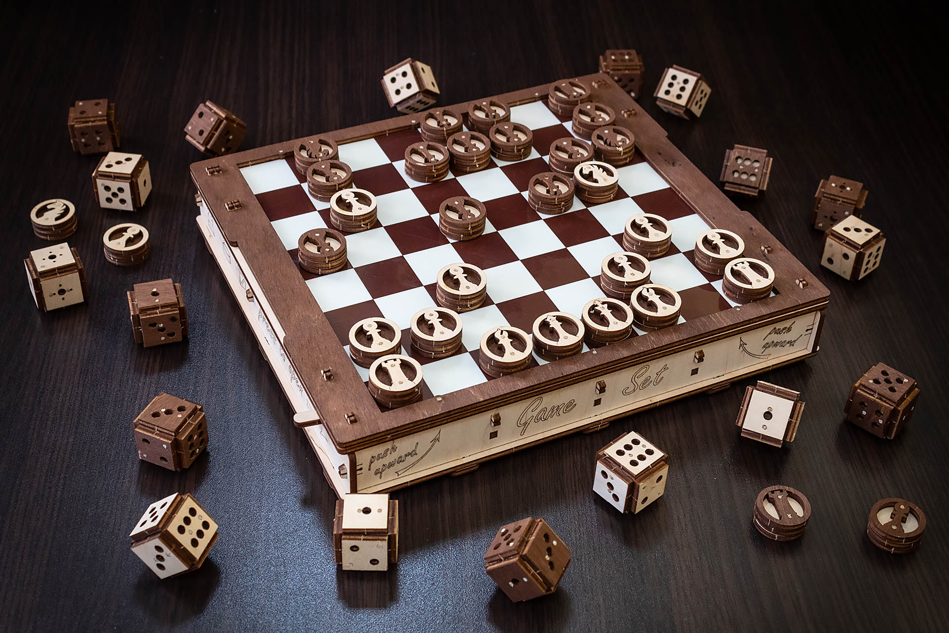 Купить Конструктор деревянный 3D EWA Gameset Игровой набор оптом
