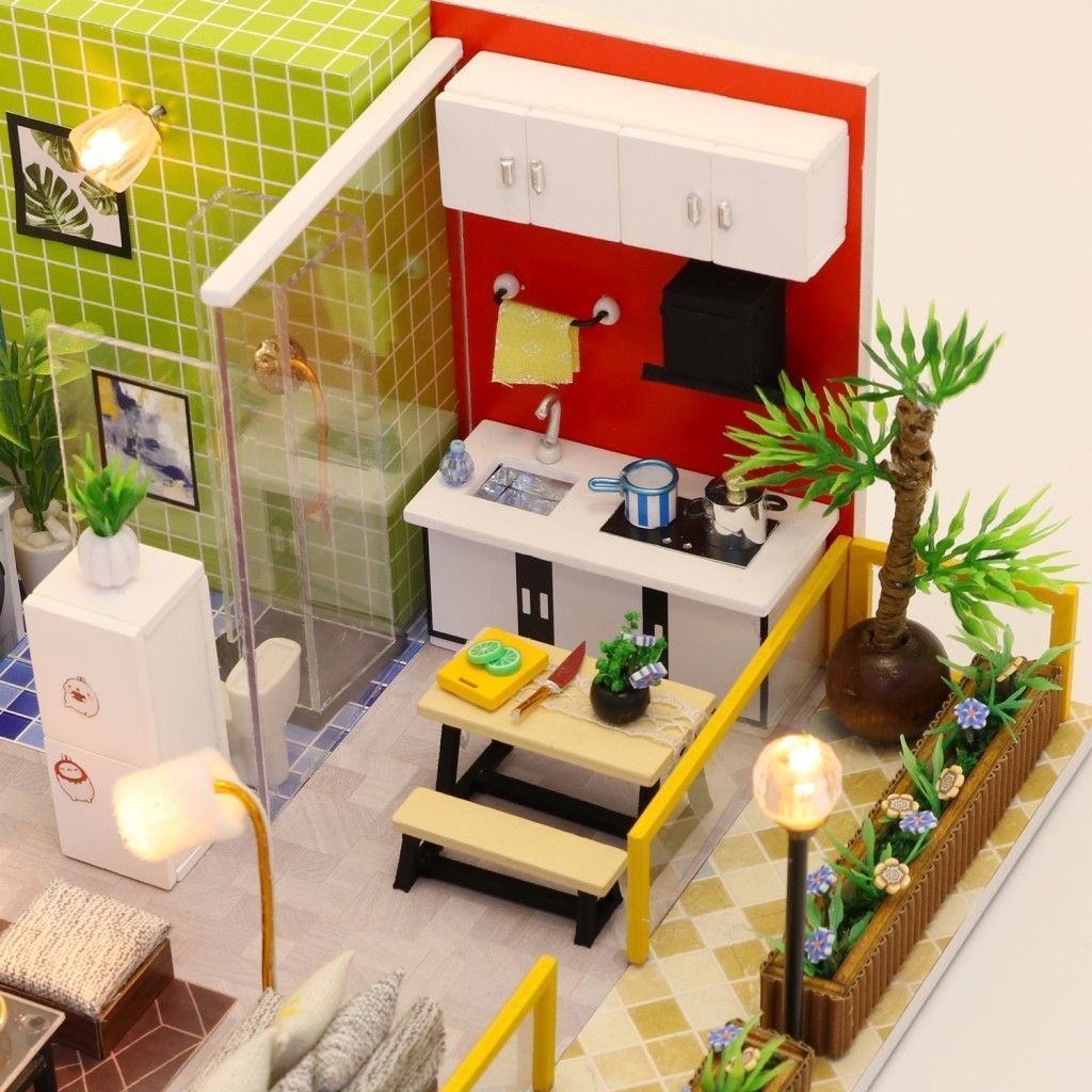 Купить Румбокс, интерьерный конструктор MiniHouse Квартирный вопрос  оптом