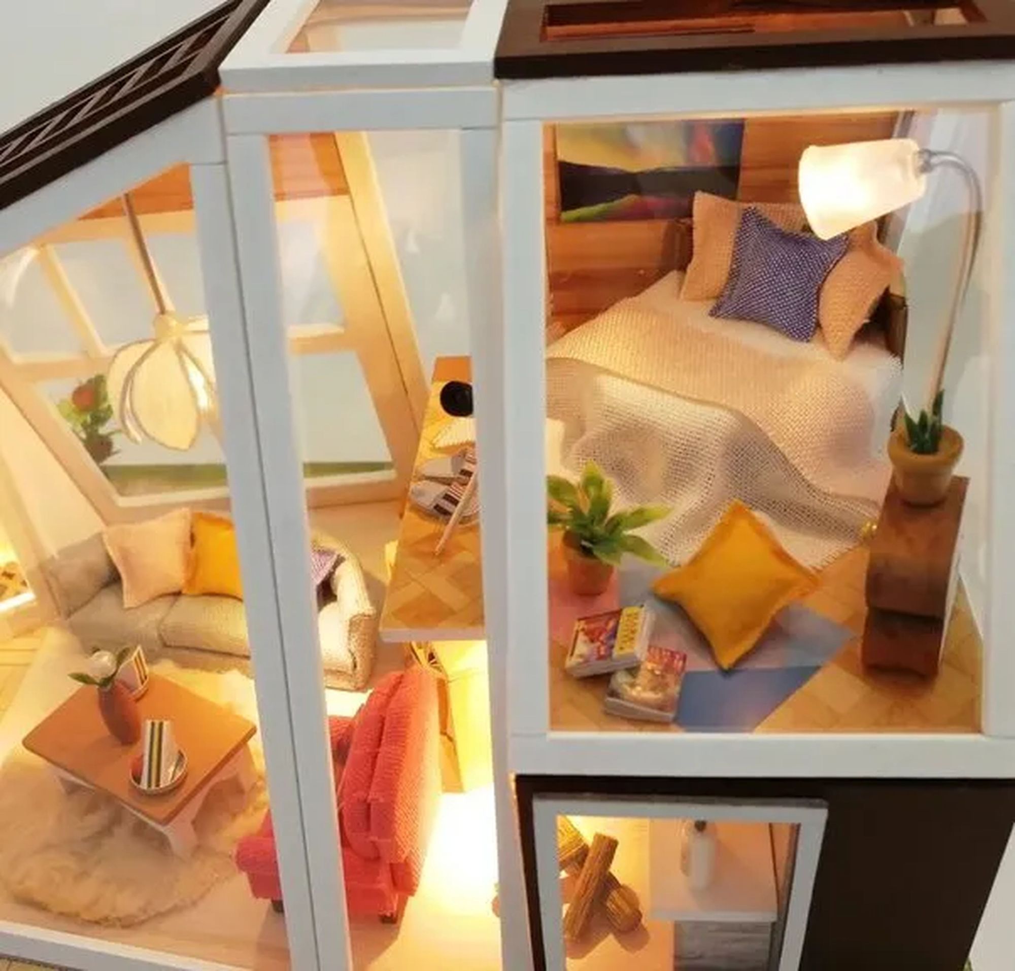 Купить Румбокс, интерьерный конструктор MiniHouse Хижина 21-ого века оптом