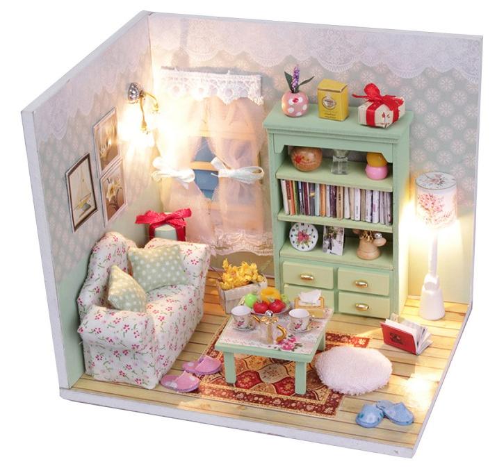 Румбокс, интерьерный конструктор MiniHouse Чай вдвоём (с фигурками)