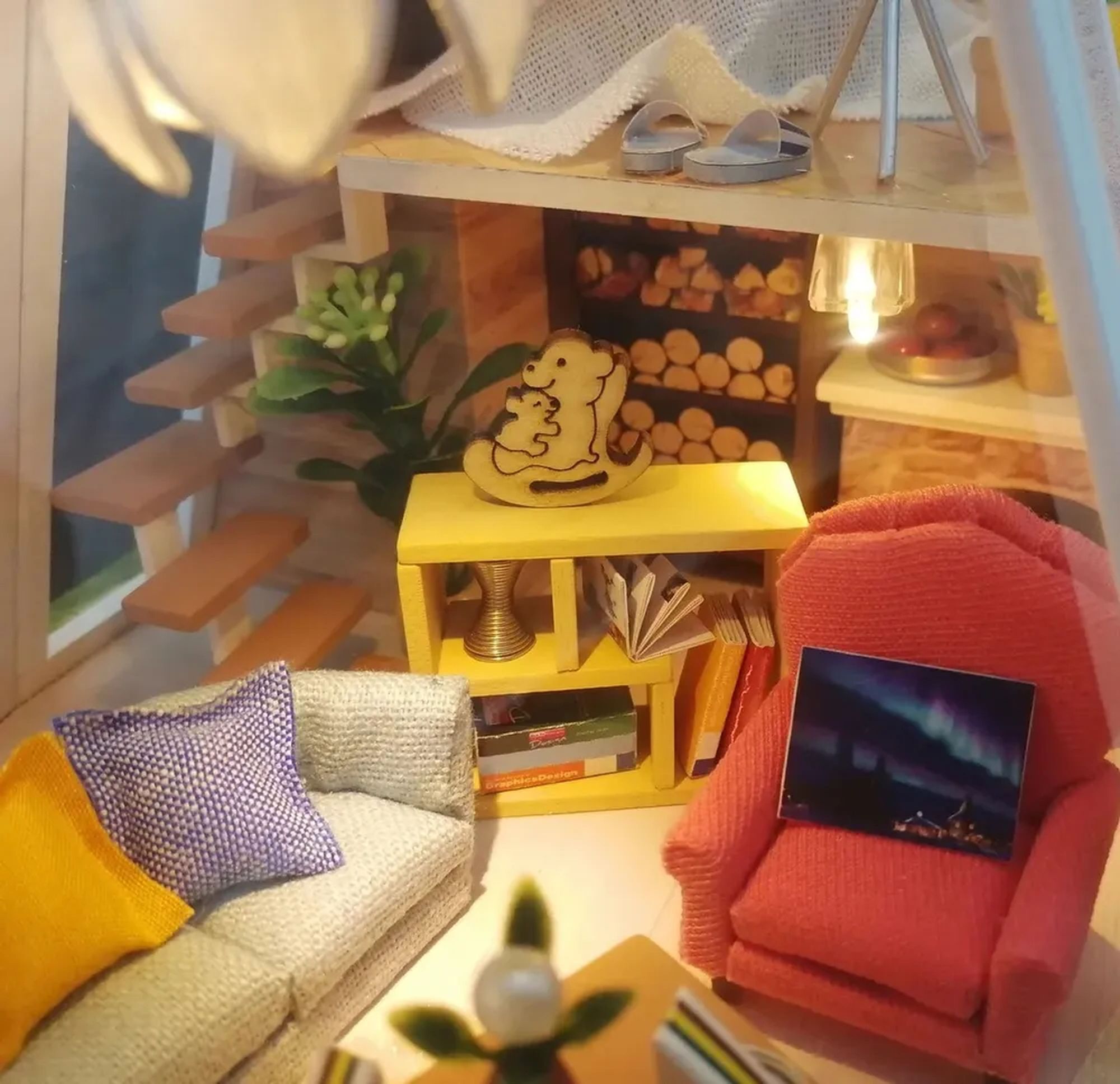 Купить Румбокс, интерьерный конструктор MiniHouse Хижина 21-ого века оптом