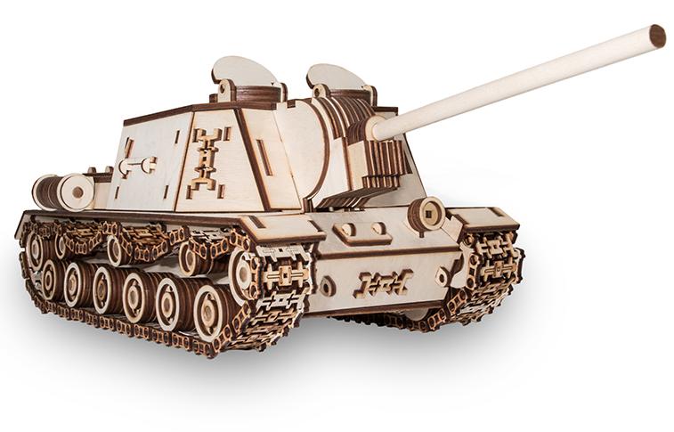 Купить Конструктор деревянный 3D EWA Танк ИСУ-152 оптом