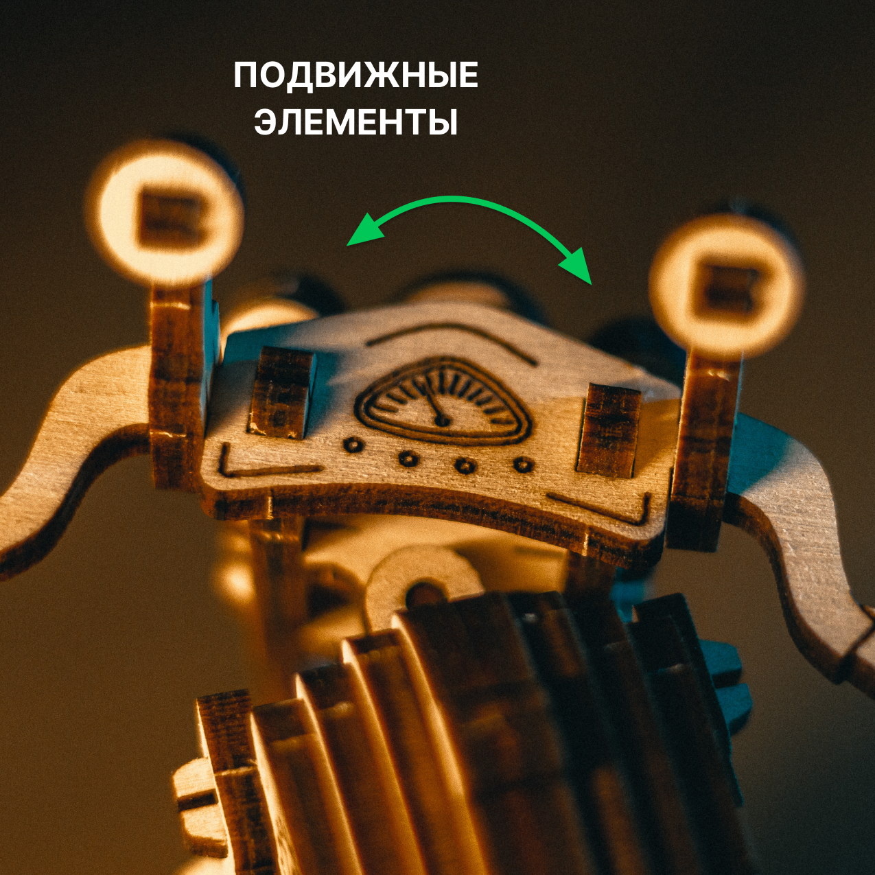 Купить Конструктор деревянный 3D EWA Мотоцикл Cruiser оптом