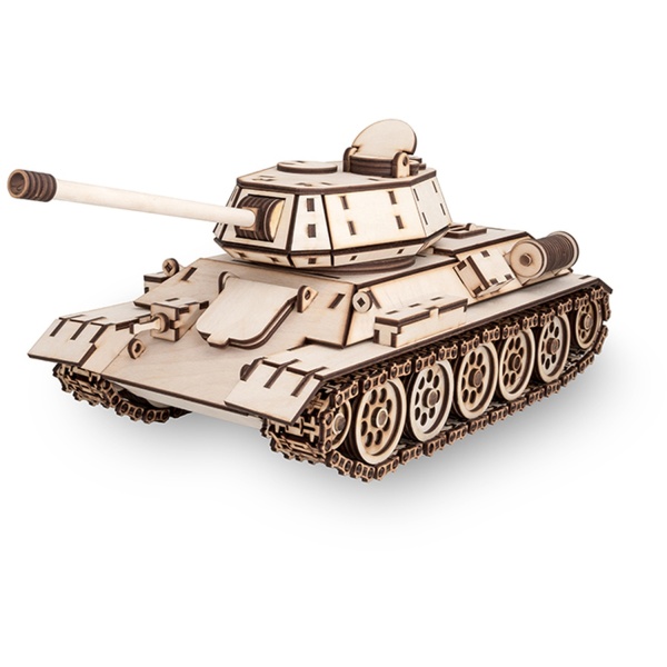 Купить Конструктор деревянный 3D EWA Танк T-34-76 оптом