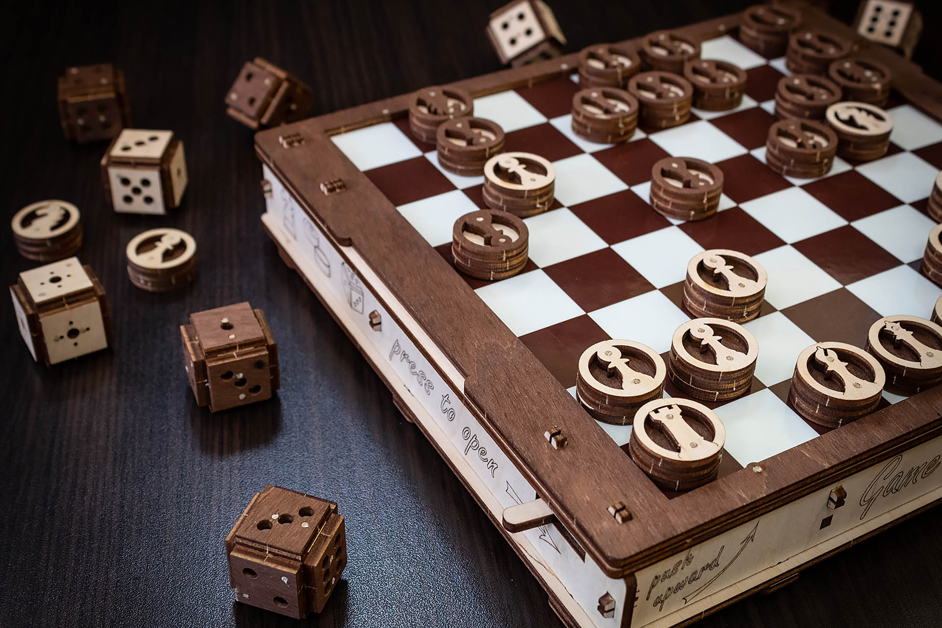 Купить Конструктор деревянный 3D EWA Gameset Игровой набор оптом
