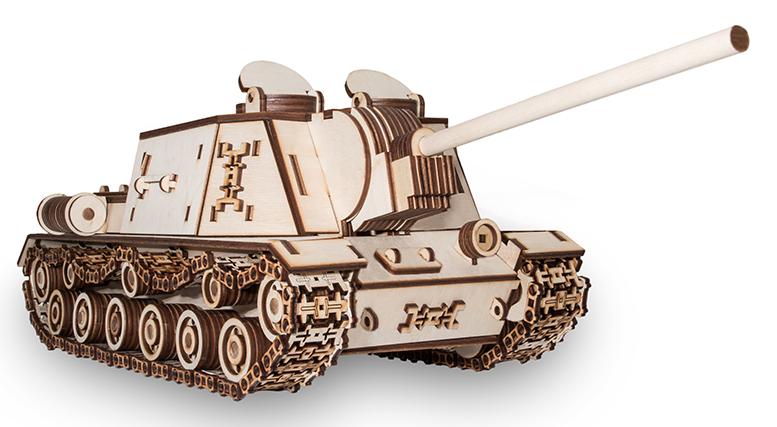 Купить Конструктор деревянный 3D EWA Танк ИСУ-152 оптом