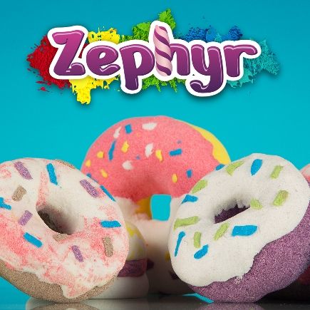 Купить Кинетический пластилин "Zephyr" (Зефир) цвет белый оптом