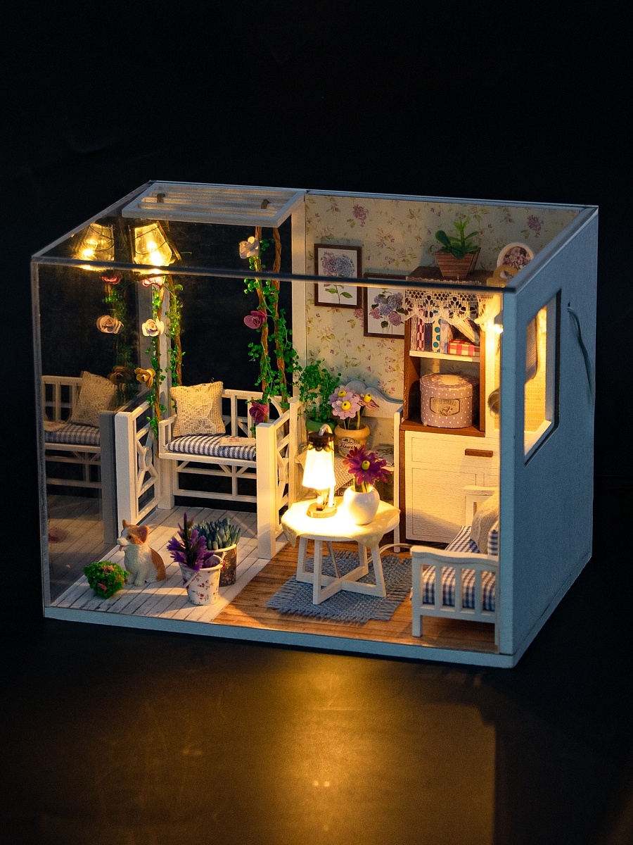 Купить Румбокс книжный, интерьерный конструктор MiniHouse На даче оптом