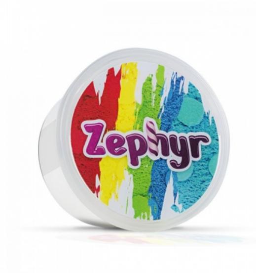 Купить Кинетический пластилин "Zephyr" (Зефир) цвет белый оптом