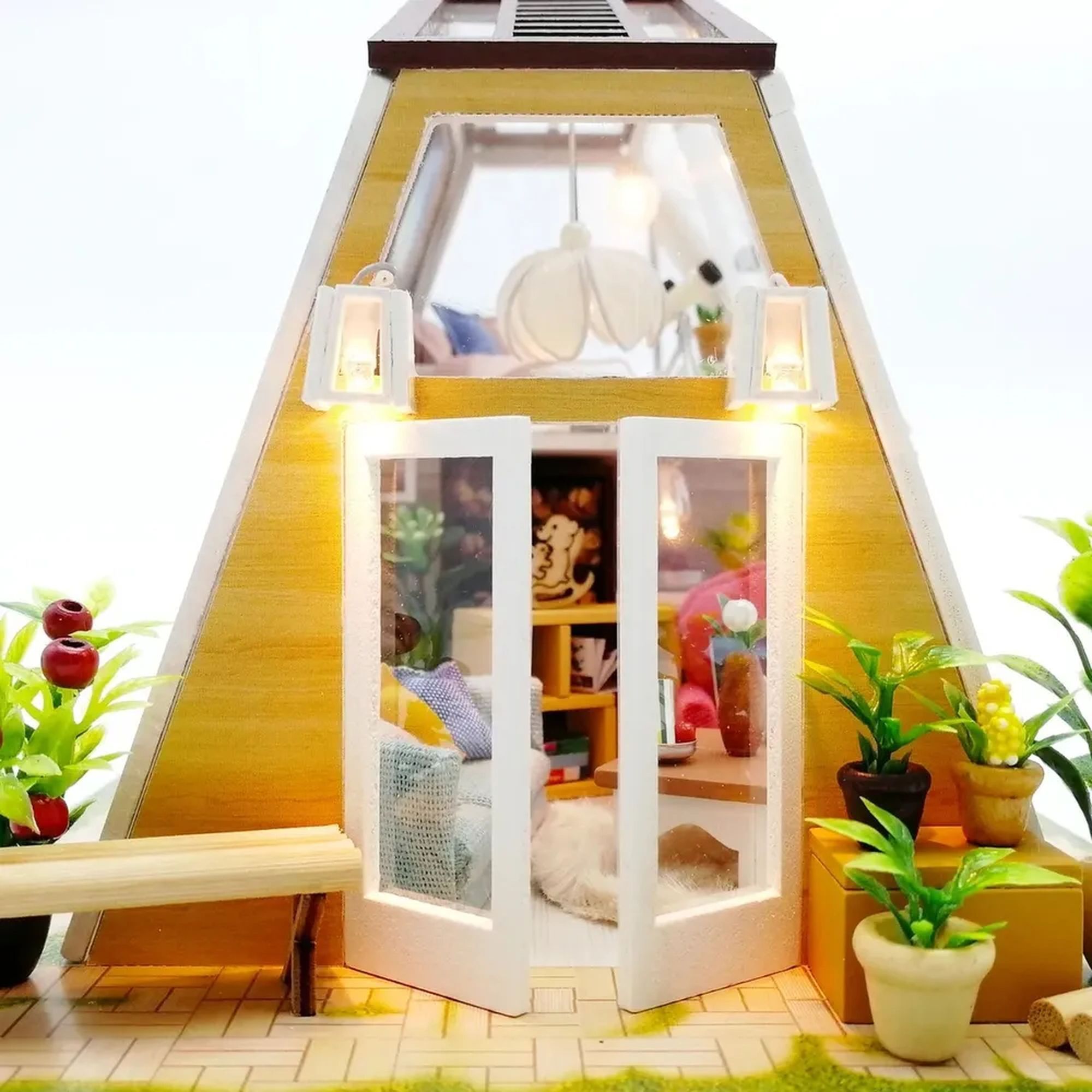 Купить Румбокс, интерьерный конструктор MiniHouse Хижина 21-ого века оптом