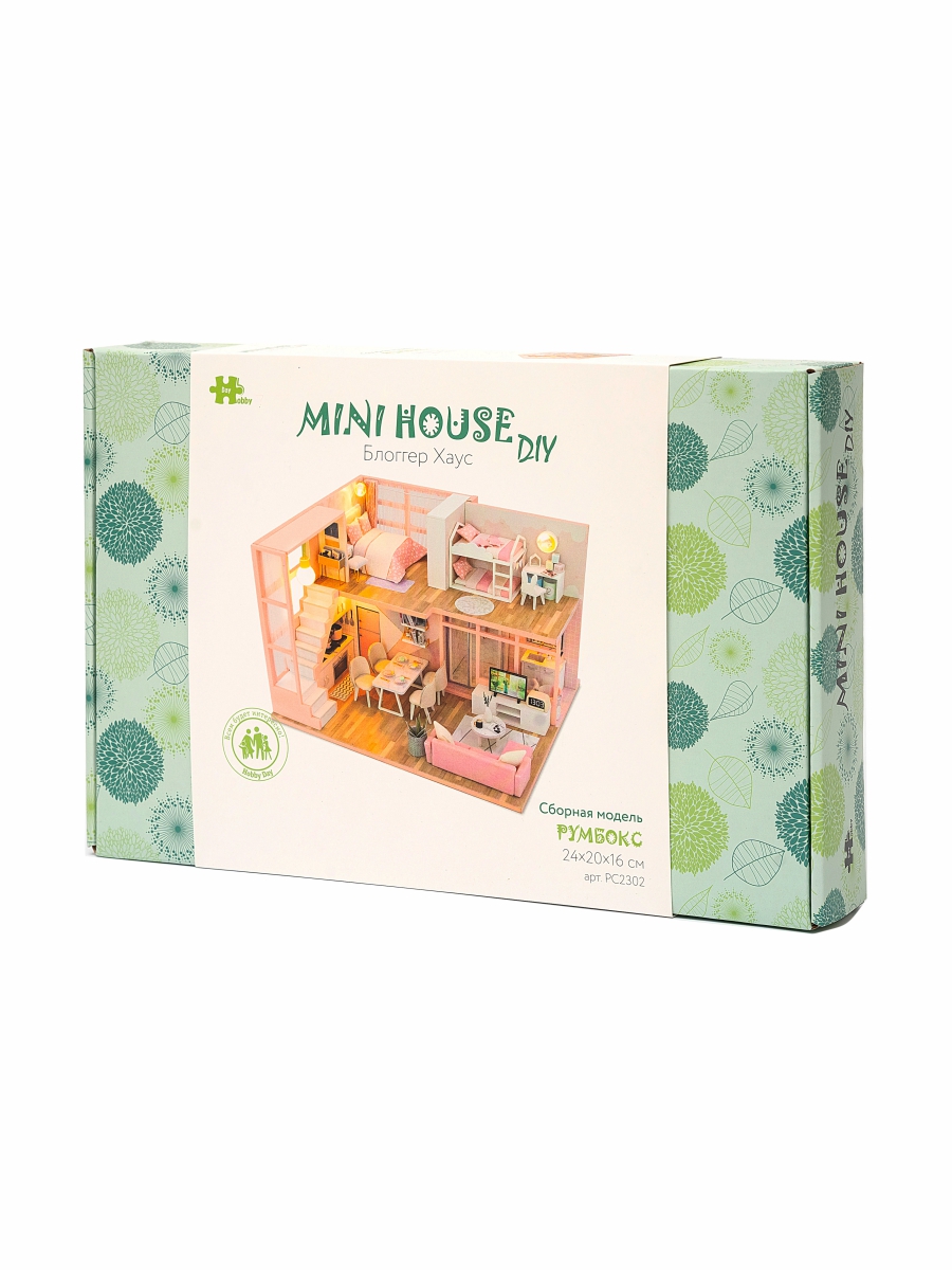 Купить Румбокс, интерьерный конструктор MiniHouse Блоггер Хаус оптом