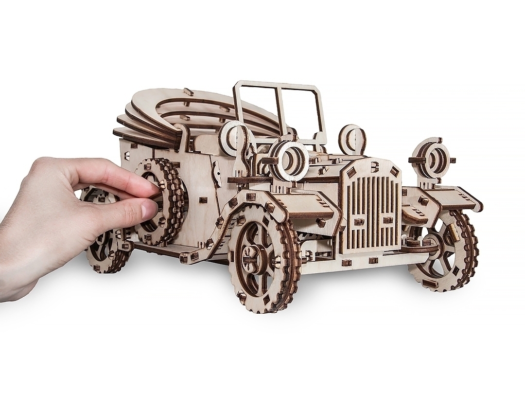 Купить Конструктор деревянный 3D EWA Retrocar Форд Т оптом
