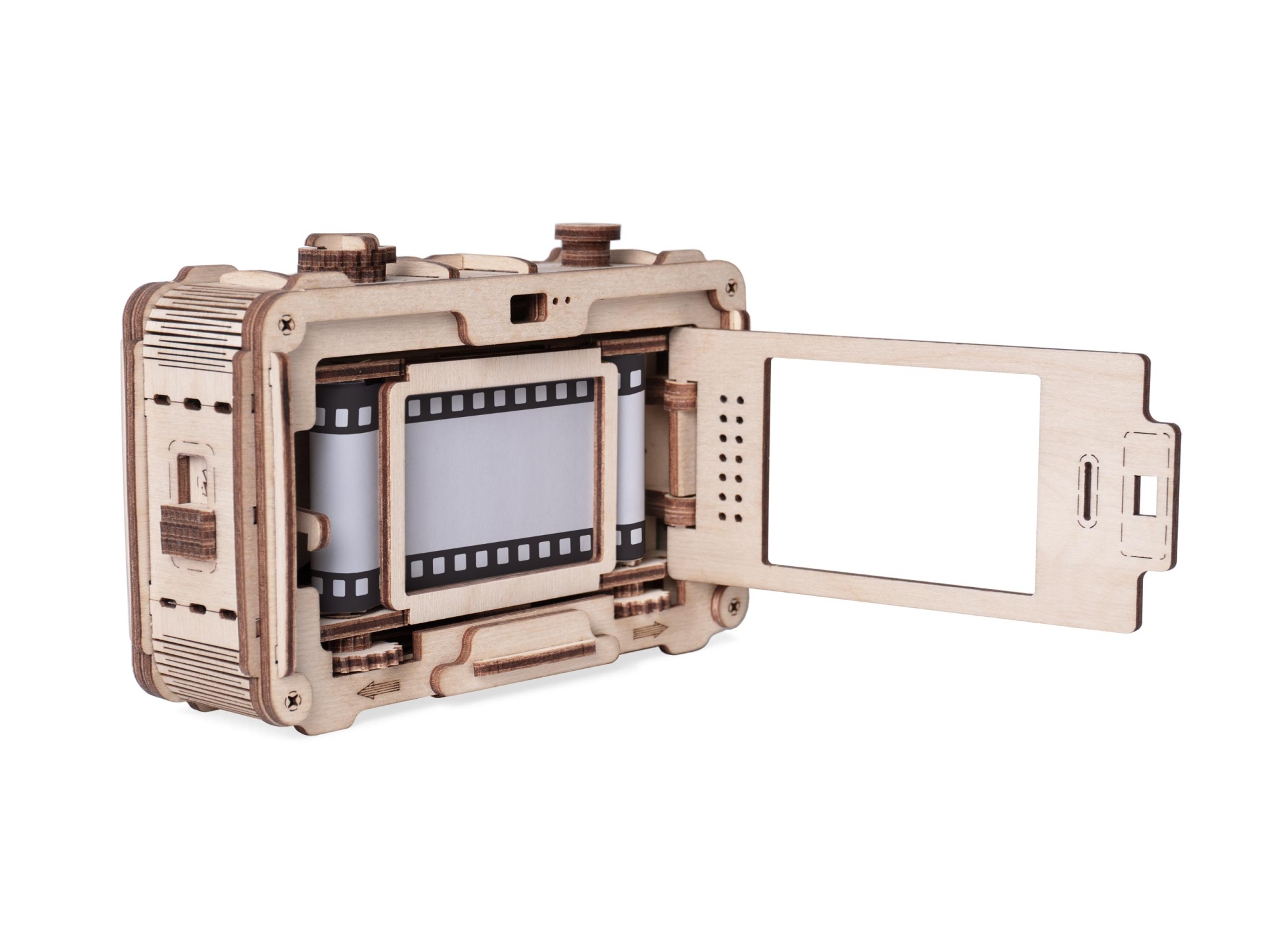 Купить Деревянный конструктор, сборная модель Lemmo Фотоаппарат LTC 700 оптом