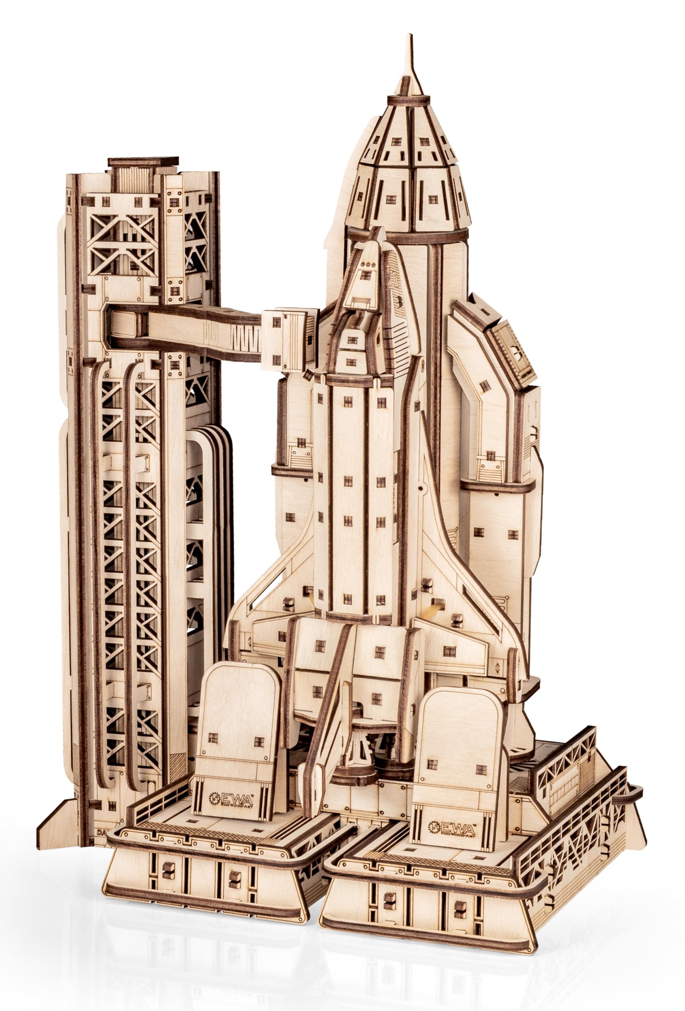 Купить Деревянный конструктор EWA Космический корабль Шаттл оптом
