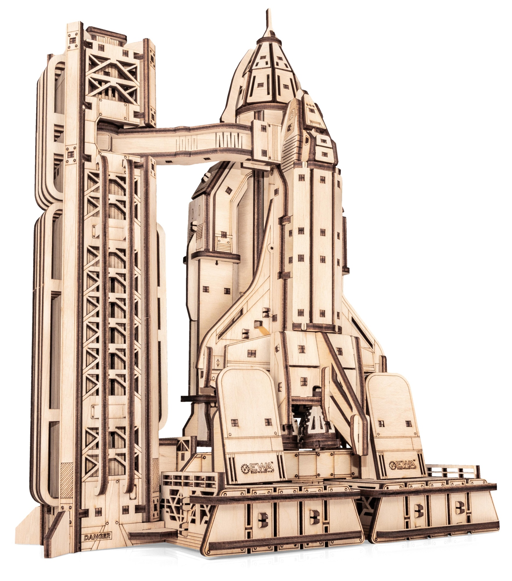 Купить Деревянный конструктор EWA Космический корабль Шаттл оптом