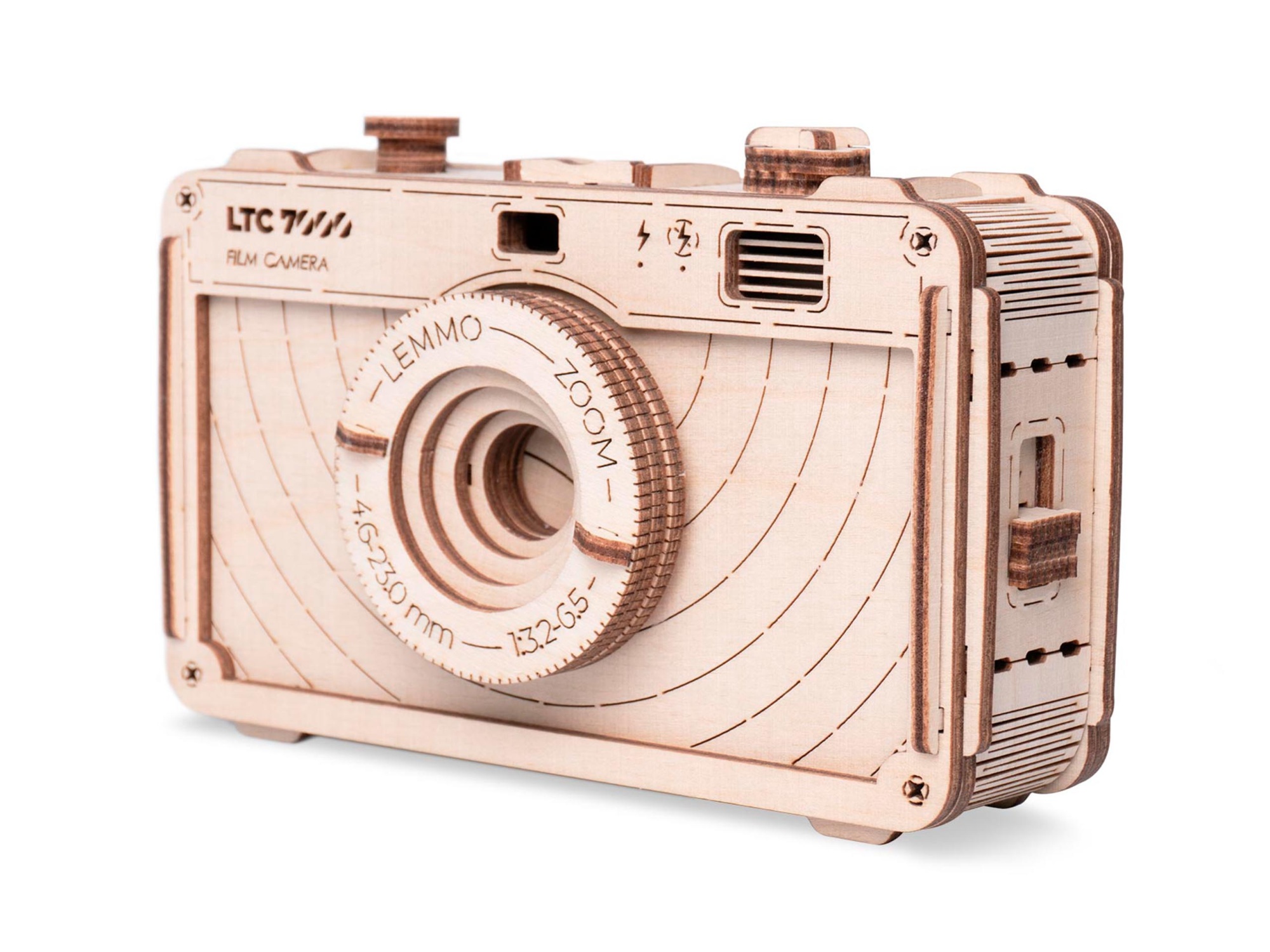 Купить Деревянный конструктор, сборная модель Lemmo Фотоаппарат LTC 700 оптом