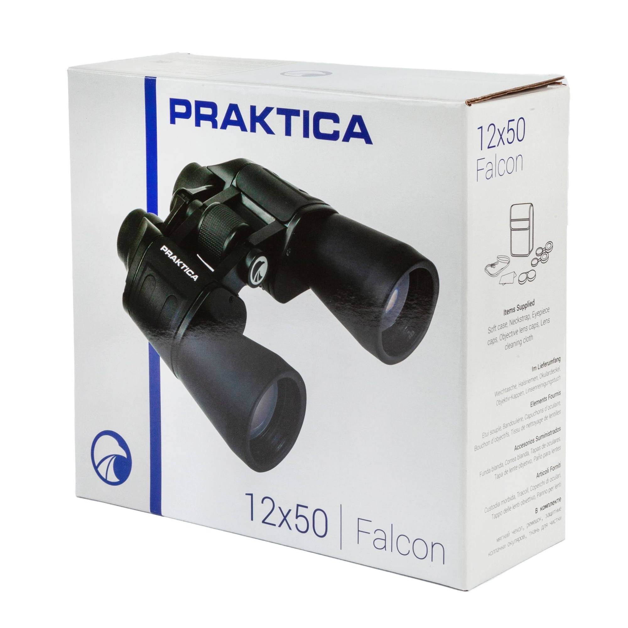 Купить Praktica Бинокль Falcon 12x50, чёрный оптом